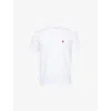 Ami Alexandre Mattiussi Ami Paris Ami De Coeur White Oversize T Shirt In White
