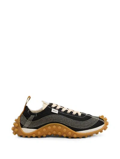 Ami Alexandre Mattiussi Kids' Mesh Mirage Sneakers In Black