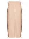 Ami Alexandre Mattiussi Midi And Knee Length Skirt Design In Pink