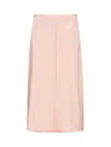 Ami Alexandre Mattiussi Midi And Knee Length Skirt Design In Pink
