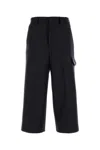 Ami Alexandre Mattiussi Ami Paris Midnight Blue Wool Bermuda Shorts In Blue