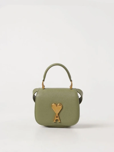 Ami Alexandre Mattiussi Mini Bag Ami Paris Woman Color Green