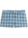 Ami Alexandre Mattiussi Mini Jeans-shorts In Blue