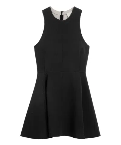 Ami Alexandre Mattiussi Mini Dress In Black