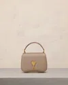 Ami Alexandre Mattiussi Ami Paris Logo Plaque Foldover Top Shoulder Bag