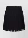 Ami Alexandre Mattiussi Ami Jupe Plissee Pleated Skirt
