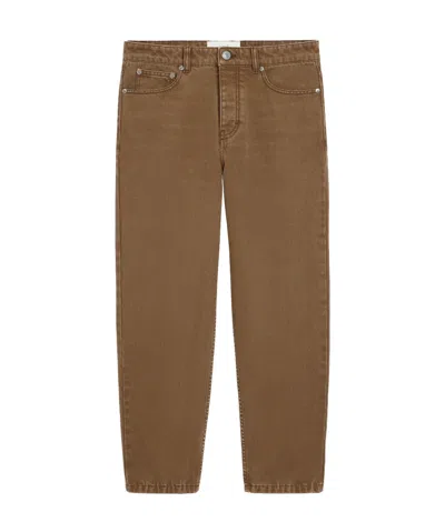 Ami Alexandre Mattiussi Multi-pocket Jeans In Brown