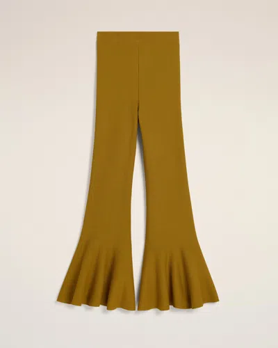 Ami Alexandre Mattiussi Mustard Godet Short Trousers Yellow
