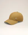 Ami Alexandre Mattiussi Mustard Twill Ami De Coeur Stud Cap Yellow In Havana
