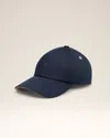 Ami Alexandre Mattiussi Ami De Coeur Cap In Navy Blue/ginger