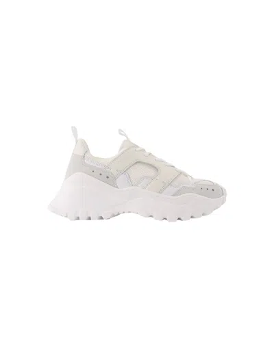 Ami Alexandre Mattiussi New Lucky 9 Sneakers In White Leather