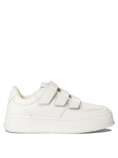 Ami Alexandre Mattiussi New Velcro Arcade Sneakers & Slip-on In White