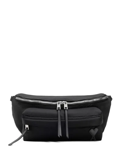 AMI ALEXANDRE MATTIUSSI NYLON BELT BAG