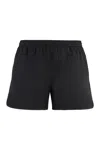 Ami Alexandre Mattiussi Elasticated Waist Shorts In Black