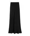 Ami Alexandre Mattiussi Oblique Cut Skirt In Black