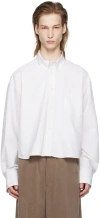 AMI ALEXANDRE MATTIUSSI OFF-WHITE AMI DE CŒUR SHIRT