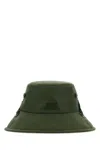 Ami Alexandre Mattiussi Ami Men Olive Green Polyester Bucket Hat