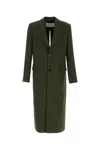 Ami Alexandre Mattiussi Wool Coat With Notch Lapel And Back Vent