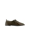 Ami Alexandre Mattiussi One Cut Shoes Flat Shoes - Ami Paris - Leather - Black