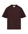 Ami Alexandre Mattiussi Open-necked Black Shirt In Black