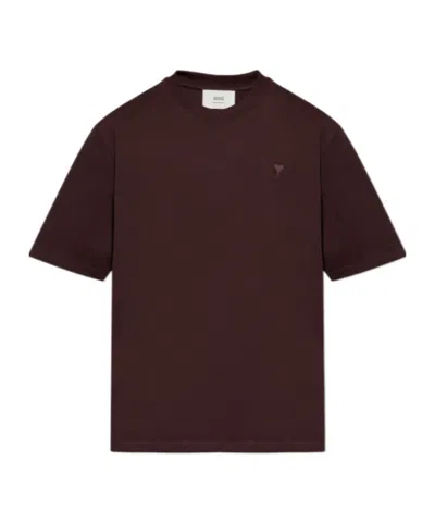 Ami Alexandre Mattiussi Open-necked Black Shirt