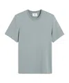 Ami Alexandre Mattiussi Open-necked Black Shirt In Gray