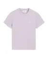 Ami Alexandre Mattiussi Purple Cotton Ami De Coeur T-shirt Purple In Purple