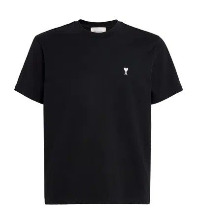 Ami Alexandre Mattiussi Ami Paris Men Ami De Coeur T-shirt In Organic Cotton Jersey In Multi