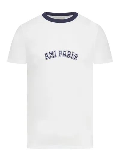 AMI ALEXANDRE MATTIUSSI ORGANIC COTTON T-SHIRT