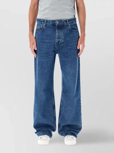 Ami Alexandre Mattiussi Oversized Denim Belt Loops