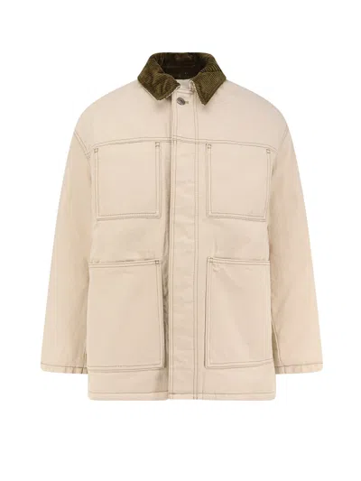 AMI ALEXANDRE MATTIUSSI PADDED DENIM JACKET