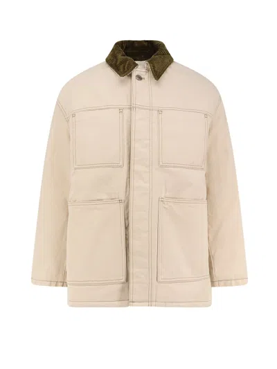 Ami Alexandre Mattiussi Ami Paris 'worker' Jacket In White