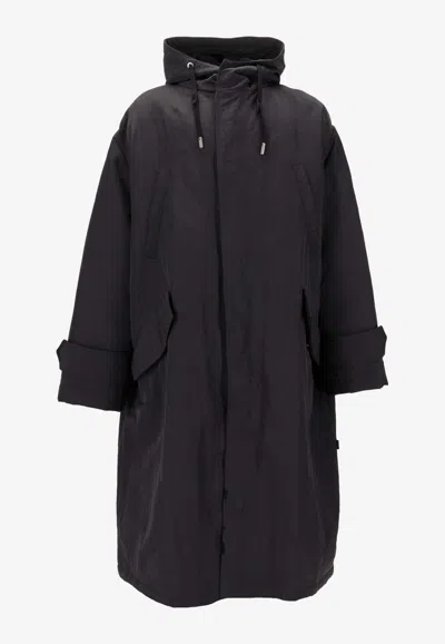 Ami Alexandre Mattiussi Padded Parka Jacket In Multi