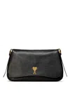 Ami Alexandre Mattiussi Paname Paname Dhoulder Bag In Black