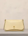 AMI ALEXANDRE MATTIUSSI PANAME PANAME SHOULDER BAG BEIGE