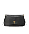 Ami Alexandre Mattiussi Paname Paname Dhoulder Bag In Black