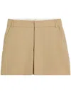 Ami Alexandre Mattiussi Panelled Mini Skirt In Neutrals