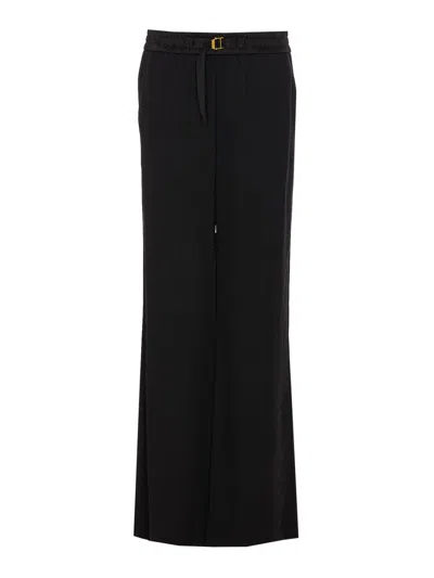 Ami Alexandre Mattiussi Flare Pants In Negro