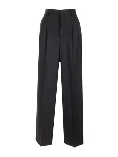 Ami Alexandre Mattiussi Pantalón Casual - Negro In Black