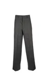 Ami Alexandre Mattiussi Pantaloni In Dark Coffee Off White