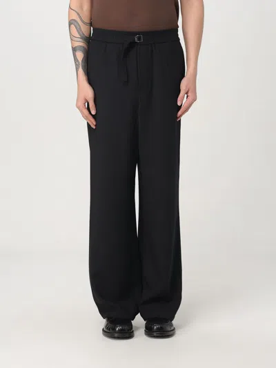 AMI ALEXANDRE MATTIUSSI PANTS AMI PARIS MEN COLOR BLACK,G66705002