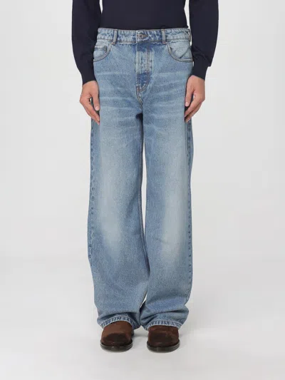 Ami Alexandre Mattiussi Pants Ami Paris Men Color Blue