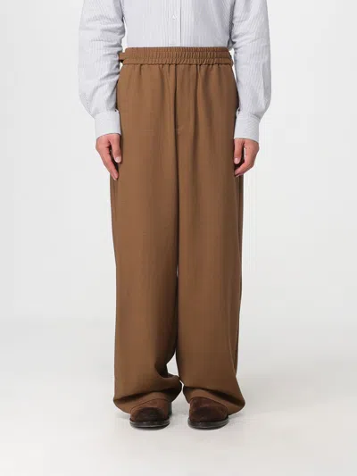 Ami Alexandre Mattiussi Pants Ami Paris Men Color Brown