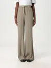 Ami Alexandre Mattiussi Pants Ami Paris Woman Color Beige In Beige