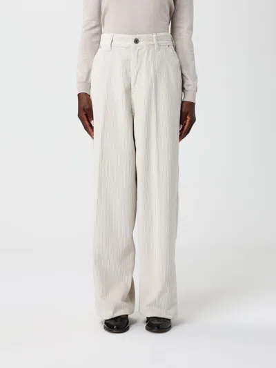 Ami Alexandre Mattiussi Pants Ami Paris Woman Color Beige In Neutral