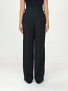 Ami Alexandre Mattiussi Pants Ami Paris Woman Color Grey In Black