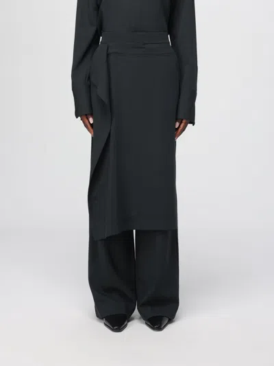 Ami Alexandre Mattiussi Pants Ami Paris Woman Color Grey In Gray