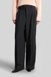 Ami Alexandre Mattiussi Pants In Grey Wool In Gray