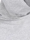 Ami Alexandre Mattiussi Paris Logo Hoodie In Gray