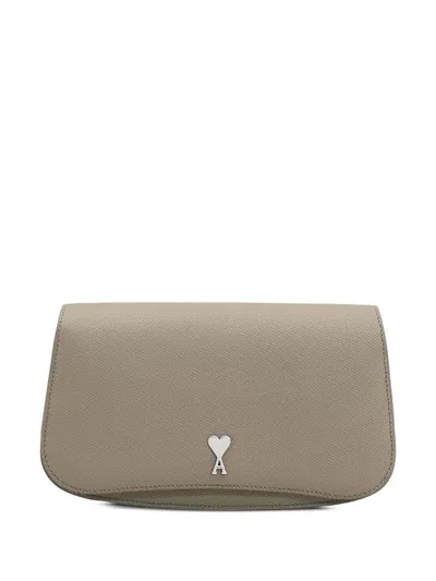 Ami Alexandre Mattiussi Paris Paris Belt Bag In 灰色